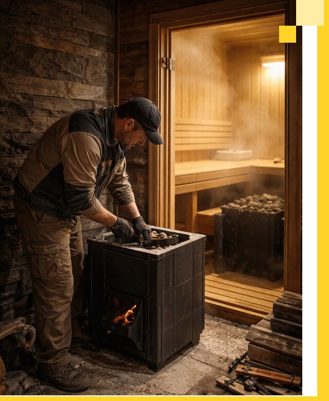 Строительство бани с сауной под ключ в Кирове-Чепецке от проекта до сдачи