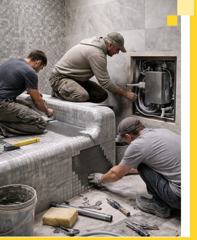 Проекты хамамов под ключ в Кирове-Чепецке и дизайн и строительство