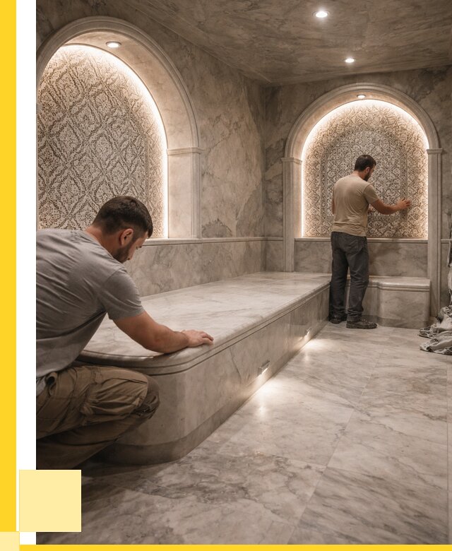 Турецкие бани под ключ в Кирове-Чепецке от 271850 р. | ЭриданКрв