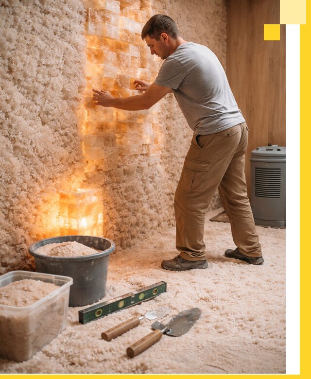 Проектирование и монтаж соляных комнат в Кирове-Чепецке под ключ